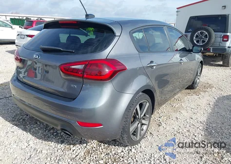 2017 Kia Forte Ex from USA, damaged, VIN KNAFX5A83H5721190